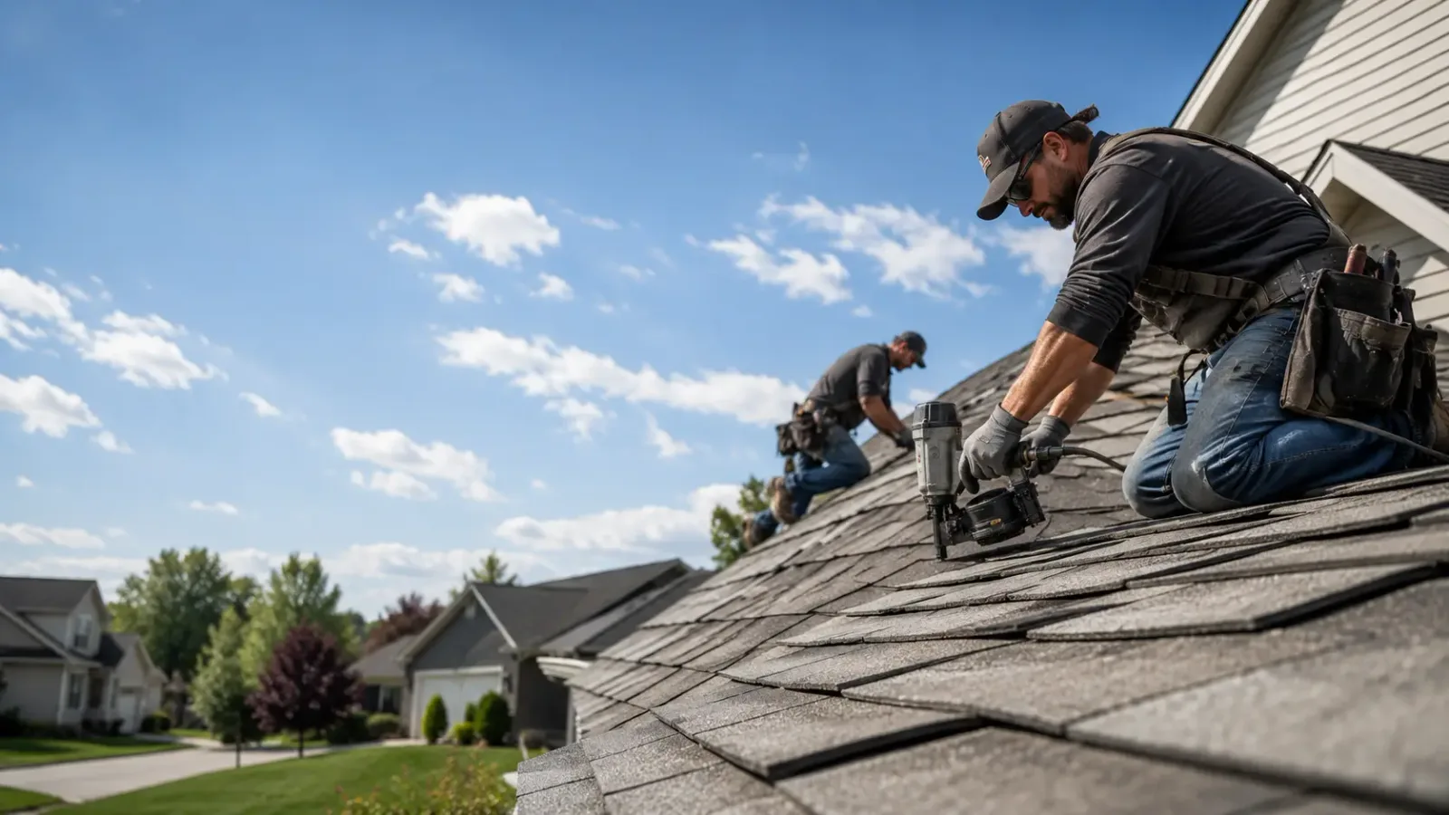Storm Damage Roof Repair in Collinsville, IL near me